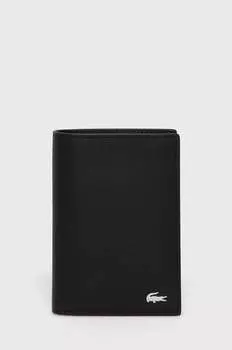 NH2368FG кожаный кошелек Lacoste, черный