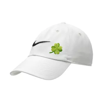 Nike Бейсболка из полиэстера унисекс белые