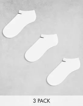 Nike – Everyday Lightweight – Комплект из 3 пар белых носков