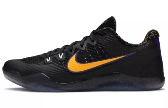 Кроссовки Nike Kobe 11 Carpe, черный/светло-оранжевый