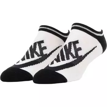 Nike Носки женские, 3 пары, черно-белые
