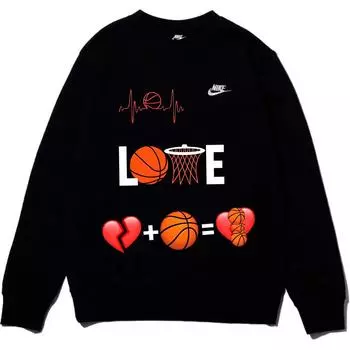 Nike Свитшот унисекс черная