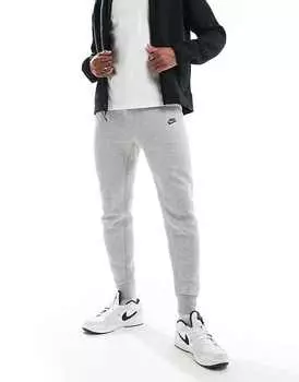 Nike – Tech Fleece – Серые флисовые джоггеры