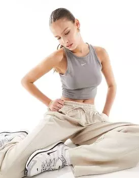 Nike – темно-серый топ без рукавов