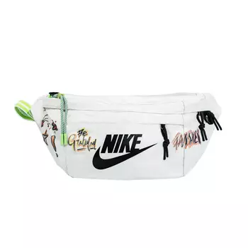 Nike Тканевая поясная сумка-трансформер унисекс цвета слоновой кости