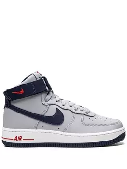 Nike высокие кроссовки Air Force 1, серый