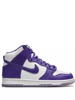 Nike высокие кроссовки Dunk High, белый