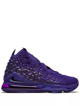 Nike высокие кроссовки Lebron 17, фиолетовый