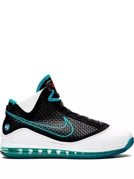 Кеды Nike Lebron 7, черный/белый/голубой