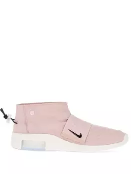 Nike высокие кроссовки с затяжками, розовый