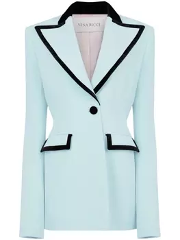 Nina Ricci блейзер Cady, синий