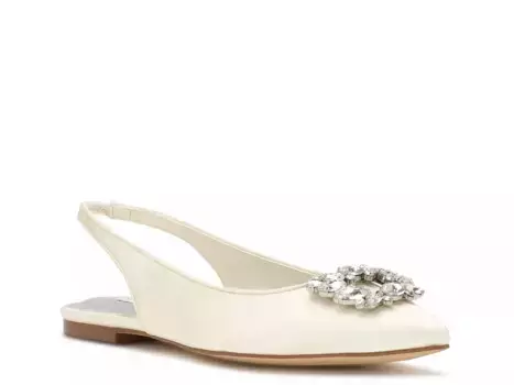 Nine West Blingy Flat, оттенок «белый»