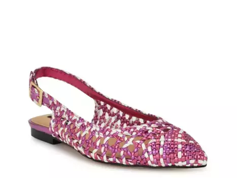Nine West Soel Flat, розовый/фиолетовый