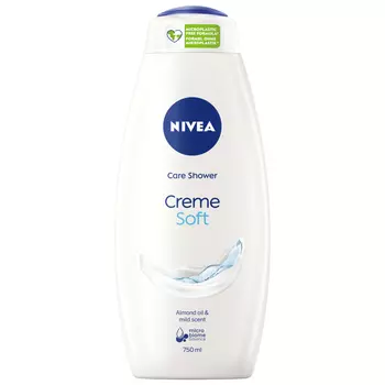 Nivea Creme Soft крем-гель для душа, 750 мл
