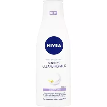 Nivea Daily Essentials Очищающее молочко для чувствительной кожи 200 мл Виноград