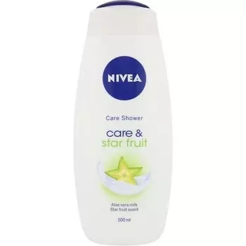 Nivea - Гель для душа Care & Starfruit - 500мл