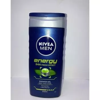 NIVEA MEN Гель для душа с эффектом свежести 24 часа 250 мл