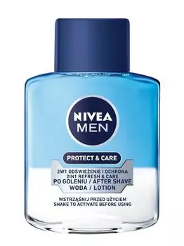Nivea Men Protect&Care 2w1 лосьон после бритья, 100 ml