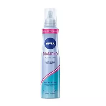 Nivea, Мусс для волос Diamond Volume Care 150мл