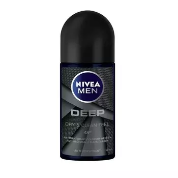 Nivea, Мужской шариковый антиперспирант глубокий 50мл