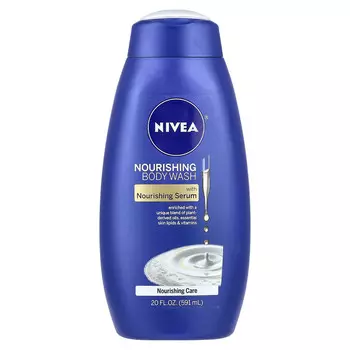 Nivea, Питательный гель для душа, питательный уход, 591 мл (20 жидк. унц.)