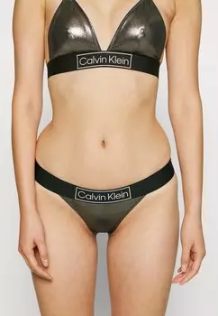 Низ бикини БРАЗИЛЬСКИЙ Calvin Klein Swimwear, черный