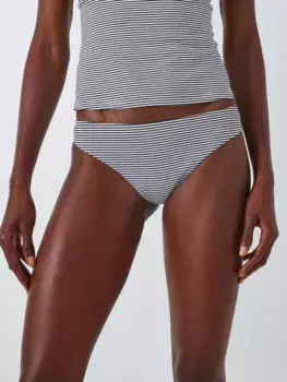 Низ бикини John Lewis Stripe Bikini, цвет navy/multi