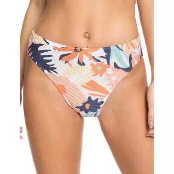 Низ бикини Roxy Sweet The Sea Hi LG Mid Waist, белый