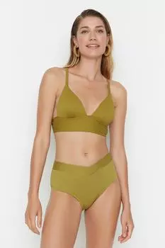 Низ бикини TRENDYOLMLLA, зеленый