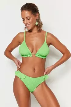 Низ бикини TRENDYOLMLLA, зеленый