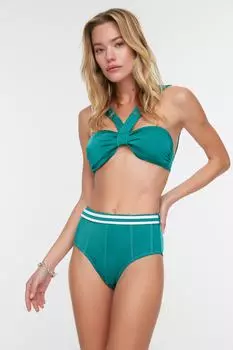 Низ бикини TRENDYOLMLLA, зеленый