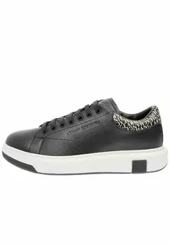 Низкие кеды Armani Exchange, черные