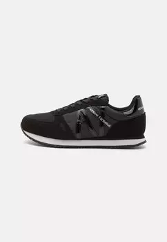 Низкие кеды Armani Exchange, черные