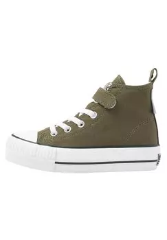 Низкие кеды British Knights, цвет olive