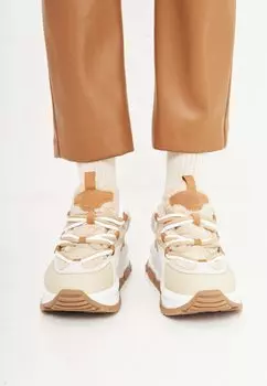 Низкие кеды Cesare Gaspari, цвет beige
