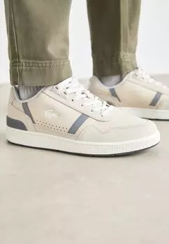 Низкие кеды Lacoste, кремовый/серый