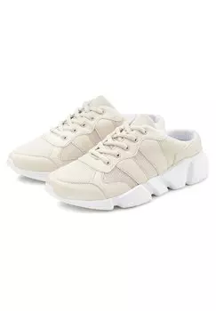 Низкие кеды LASCANA, цвет beige