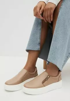 Низкие кеды Next, цвет taupe