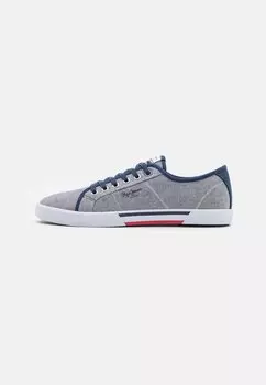 Низкие кеды Pepe Jeans BRADY CHAMBRAY, цвет Blue