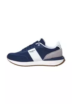 Низкие кеды Pepe Jeans, темно-синий