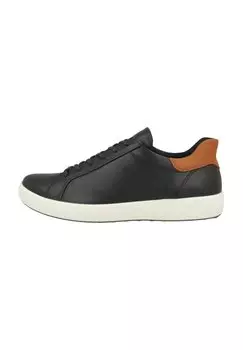 Низкие кеды SOFT SNEAKER ECCO, черный