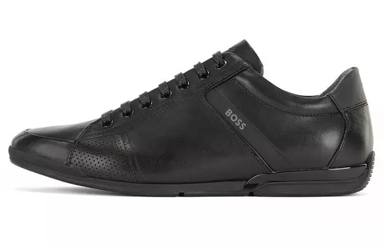 Низкие кожаные кроссовки BOSS Hugo Boss