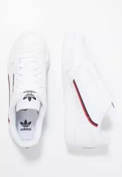 Низкие кроссовки Continental 80 adidas Originals, цвет footwear white/scarlet/collegiate navy