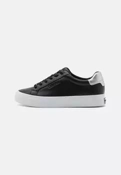 Низкие кроссовки LACE UP Calvin Klein, черный/серебристый