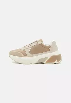 Низкие кроссовки LACE UP MIX Calvin Klein, перо/серый