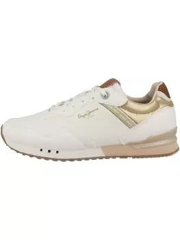 Низкие кроссовки Pepe Jeans low London Snake, белый