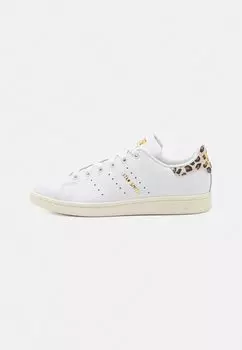 Низкие кроссовки STAN SMITH adidas Originals, белый/золотой металлик