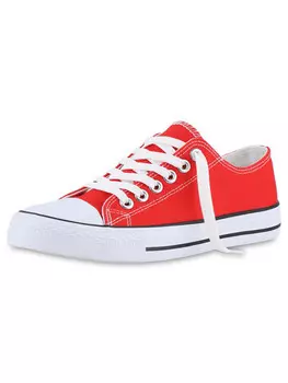 Низкие кроссовки VAN HILL Low Aurora, красный