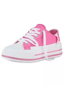 Низкие кроссовки VAN HILL Low Seraphine, фуксия