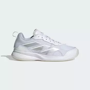 Низкие теннисные туфли Avaflash Adidas, цвет Cloud White/Cloud White/Silver Metallic